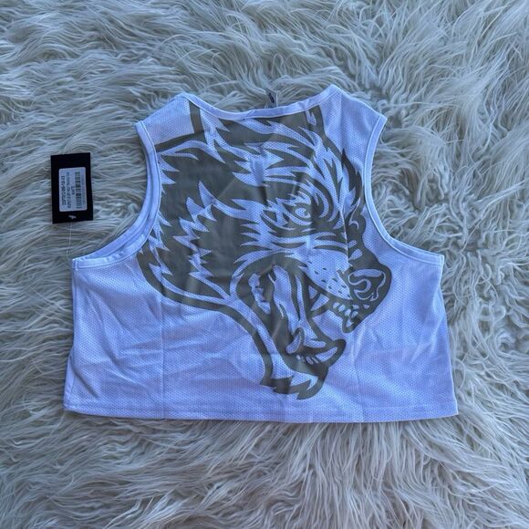 Darc Sport Respect Us Dry Wolf Training Tank White Size XS - Picture 1 of 9